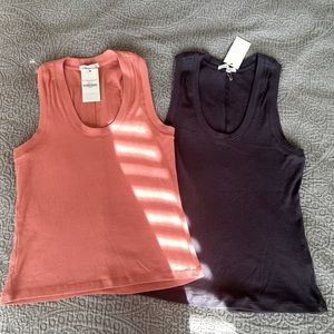Z supply tank tops|New with Tag|tank tops|color: pink and Dark gray| bundle sale